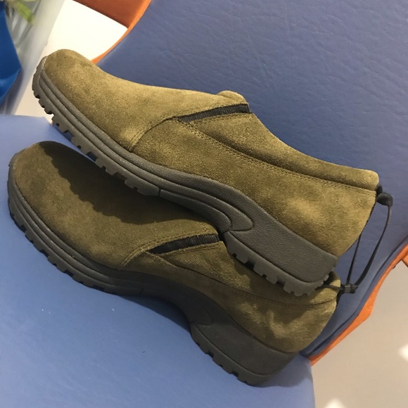 Sonoma Life + Style leather suede slip-on clogs - Picture 11 of 14